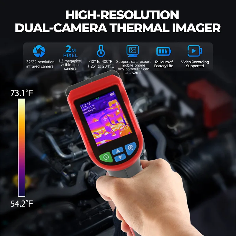 NOYAFA NF-521 Handheld Thermal - огляд і ціна Nf 521 Thermal Imaging Camera