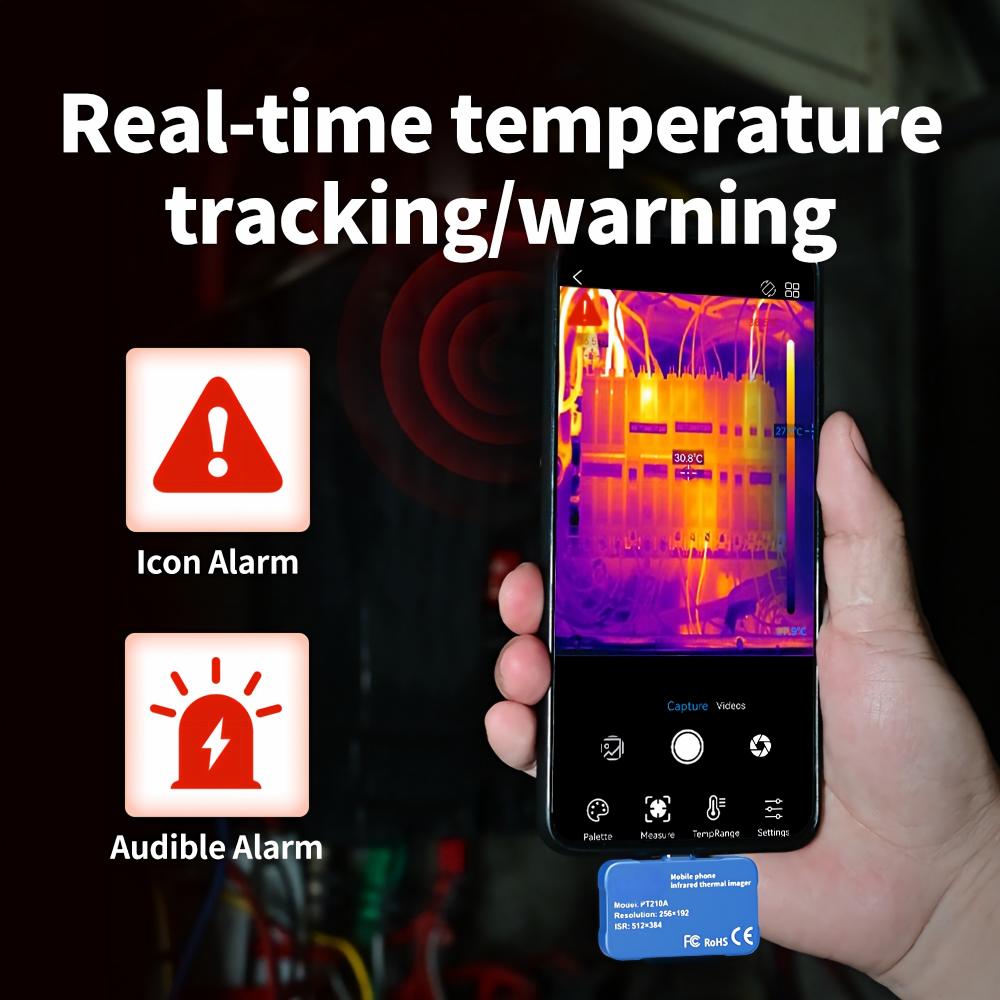 Thermal Camera for Android iPh - огляд і ціна Thermal Imaging Camera 256X192